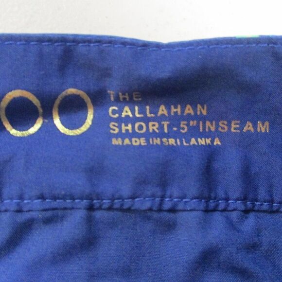 Lilly Pulitzer Blue Neon Pink Callahan Shorts 00 - Picture 5 of 6